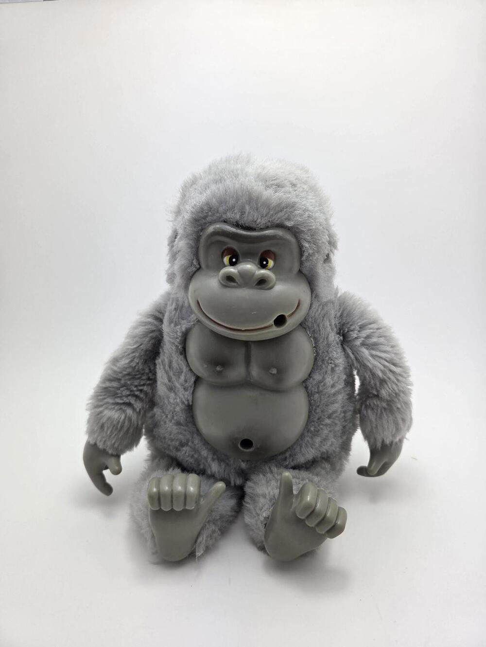 Albert II Russ Thumb Sucker Gorilla Ape Monkey Vintage Gray RARE!! (8 inch)